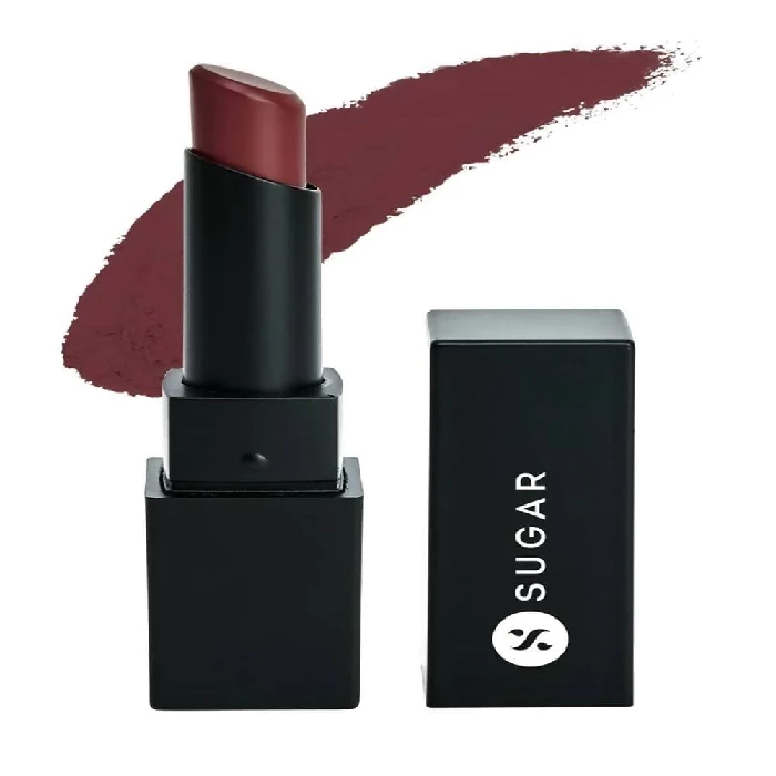 Sugar Nothing Else Matter Longwear Lipstick - Teak Over (Purple Brown,Brown Burgundy), 3.2 g-1.webp